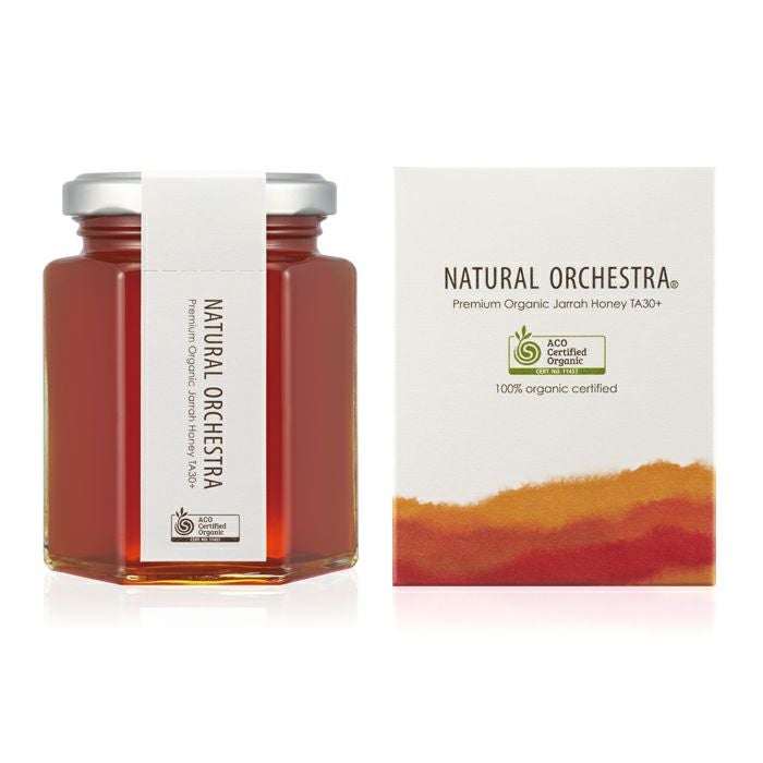 ジャラハニーＴＡ30＋ 
1000g 2本 プレミアムオーガニックジャラハニー TA30+ 250g【NATURAL ORCHESTRA